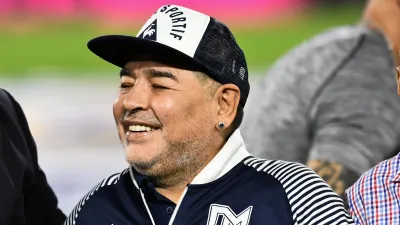 Hand of God,Gimnasia,Football,Diego Maradona Hand of God,Diego Maradona,Argentine football legend Di- India TV Hindi