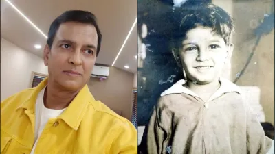 Sunil Lahri childhood picture- India TV Hindi