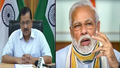 <p>Arvind Kejriwal and PM Modi</p>- India TV Hindi