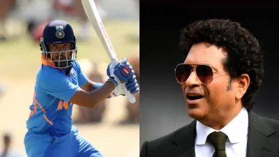 Prithvi Shaw and Sachin Tendulkar- India TV Hindi