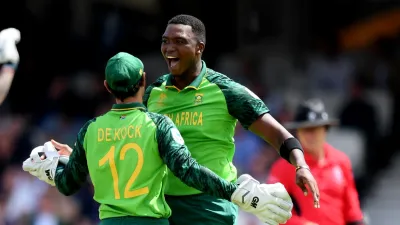 Lungi Ngidi criticized for supporting the 'Black Lives Matter' movement- India TV Hindi