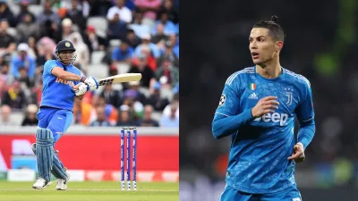 MS Dhoni and Cristiano Ronaldo- India TV Hindi