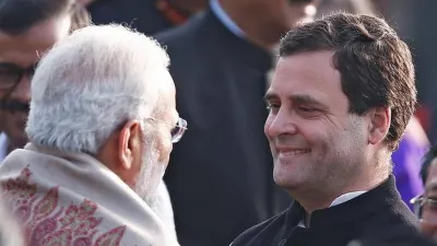 <p>Rahul gandhi PM Modi</p>- India TV Hindi