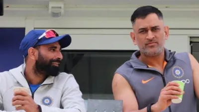 Mohammed Shami shares nostalgic memories with MS Dhoni- India TV Hindi