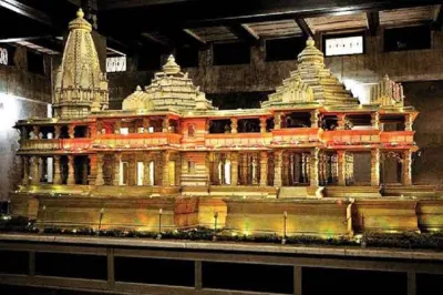 <p>Ram Temple Replica</p>- India TV Hindi