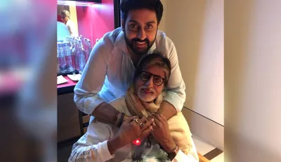 amitabh bachchan abhishek bachchan latest post- India TV Hindi