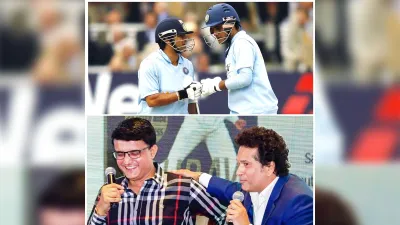 'Happy birthday Dadi', in this way Sachin Tendulkar wished Sourav Ganguly on his birthday- India TV Hindi