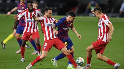 La Liga: Lionel Messi's 700th career goal, Barcelona hold Atlético on draw- India TV Hindi