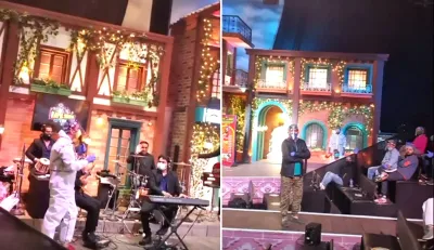 the kapil sharma show shooting inside video- India TV Hindi