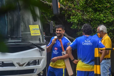 CSK team can start training from Friday, second corona test of team- India TV Hindi