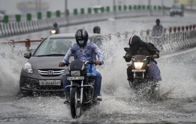 Water logging in parts of Delhi following rainfall- India TV Hindi