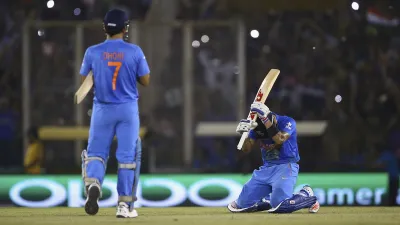 <p>Virat Kohli writes emotional message on MS Dhoni's...- India TV Hindi