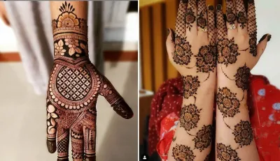 Hartalika Teej Mehndi Design: हरताल‍िका तीज के मौके पर हाथों पर लगाएं खूबसूरत मेहंदी, देखें ट्रे़ं- India TV Hindi