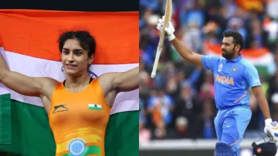 Rohit Sharma, Vinesh Phogat, Manika Batra and Mariappan Thangavelu to get Rajiv Gandhi Khel Ratna Aw- India TV Hindi