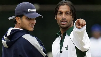 Sourav Ganguly and Shoaib Akhtar- India TV Hindi