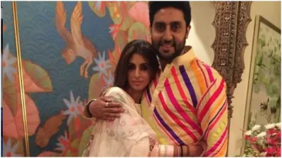 shweta bachchan and abhishek bachchan- India TV Hindi