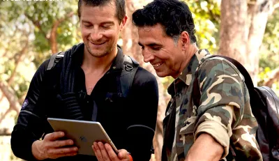 akshay kumar man vs wild episode bear grylls- India TV Hindi