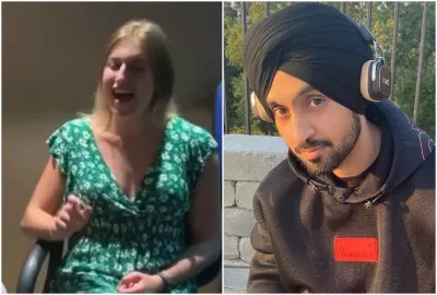 London woman and Diljit Dosanjh - India TV Hindi