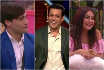 Asim, Salman Khan and Shehnaaz Kaur Gill - India TV Hindi