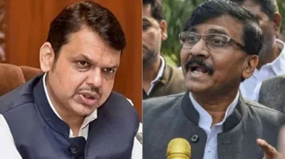 Devendra Fadnavis and Sanjay Raut- India TV Hindi