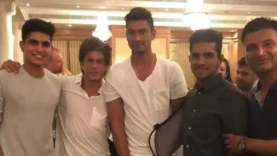 Shubman Gill With Shahrukh Khan- India TV Hindi