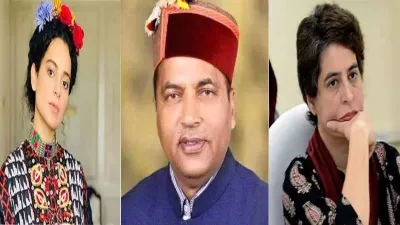 Jairam Thakur's statement on breaking of Priyanka Gandhi's house in Shimla- India TV Hindi