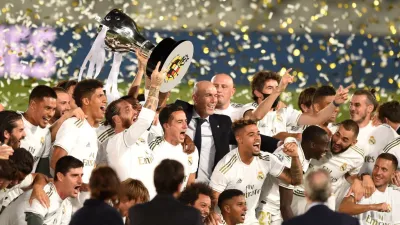 Real Madrid team will wear champion badge in La Liga 2020-21 season- India TV Hindi