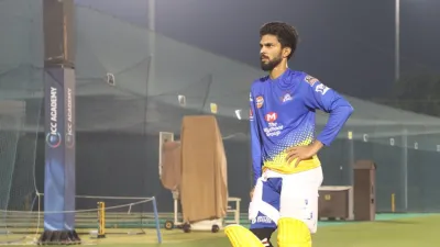 IPL 2020 : CSK player ruturaj gaikwad emerged from Coronavirus, will join the team on Monday- India TV Hindi