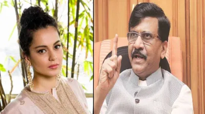 Kangana Ranaut and Sanjay Raut- India TV Hindi