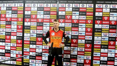 David Warner Press Conference Kolkata Knight Riders vs Sunrisers Hyderabad wriddhiman saha- India TV Hindi