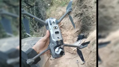 <p>Pakistan Army quadcopter drone shot down by Indian Army...- India TV Hindi