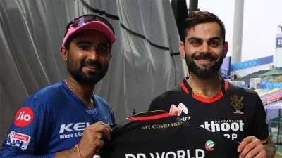 Virat Kohli Rahul Tewatia Royal Challengers Bangalore vs Rajasthan Royals RCB vs RR - India TV Hindi