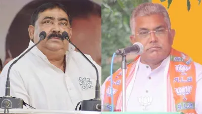 Anubrata Mondal Dilip Ghosh, Anubrata Mondal, Dilip Ghosh, Anubrata Mondal Trinamool Congress- India TV Hindi