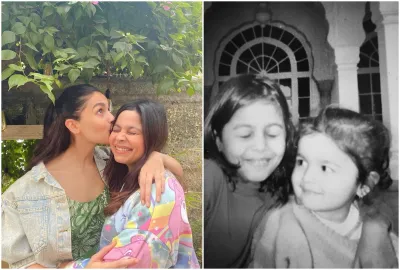 Alia Bhatt and Shaheen Bhatt - India TV Hindi