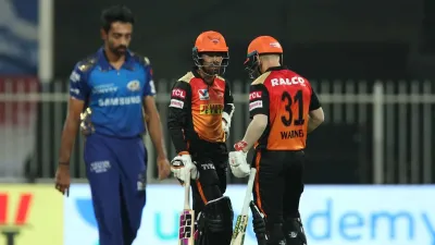 Live Score srh vs mi live cricket score IPL 2020 match 56 Sunrisers Hyderabad Mumbai Indians Live Ma- India TV Hindi