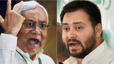 Nitish Kumar, Nitish Kumar Angry, Nitish Kumar Tejashwi Yadav, Tejashwi Yadav- India TV Hindi