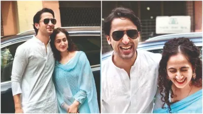 TV actor Shaheer Sheikh married Ruchika Kapoor in court टीवी एक्टर शहीर शेख, रुचिका कपूर- India TV Hindi