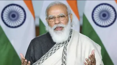 Prime Minister Narendra Modi will address International Bharati Festival 2020 on December 11, 2020 v- India TV Hindi