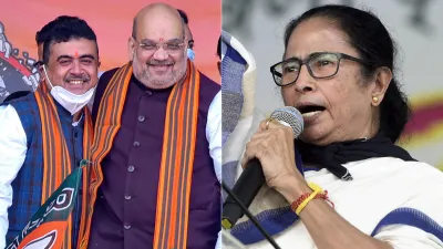 Suvendu Adhikari, Suvendu Adhikari BJP, Suvendu Adhikari Amit Shah, Suvendu Mamata- India TV Hindi