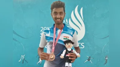 When this Indian tennis player won the deflamps medal in 2017, no one congratulated - India TV Hindi