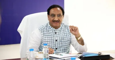  Dr. Ramesh Pokhriyal Nishank, Minister of Education, JEE Advance 2021, IIT JEE Advanced 2021 exam - India TV Hindi