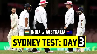 <p>India vs Australia 2020 3rd Test Day 3</p>- India TV Hindi