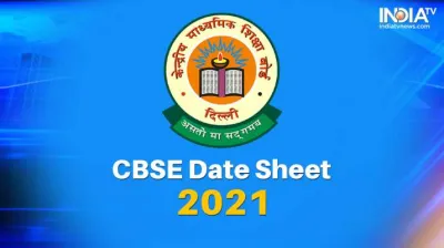 <p>CBSE Date Sheet 2021 for Class 10 & 12 to release on...- India TV Hindi