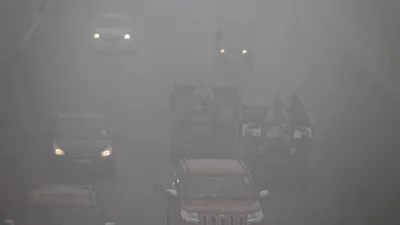 weather news delhi ncr minimum temperature fog alert issued cold wave intensifies- India TV Hindi