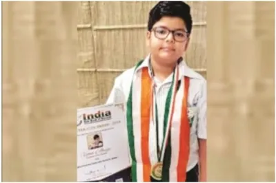 <p>This 10 year old child received the Prime Minister's...- India TV Hindi