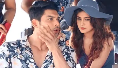 new pic from Shehnaaz Gill Sidharth Shukla music video shooting in goa- India TV Hindi