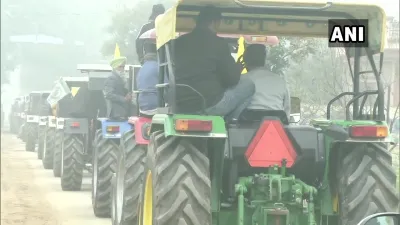 tractor rally on republic day many tractors coming towards delhi from punjab haryana uttar pradesh ग- India TV Hindi