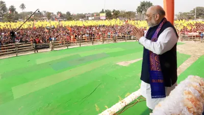 फिर बंगाल जाएंगे गृहमंत्री अमित शाह, रोड शो और शरणार्थी परिवार के साथ करेंगे लंच- India TV Hindi