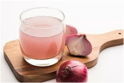 <p>onion juice</p>- India TV Hindi