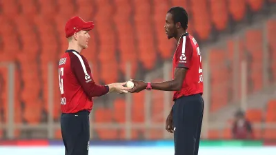 Eoin Morgan and Jofra Archer - India TV Hindi